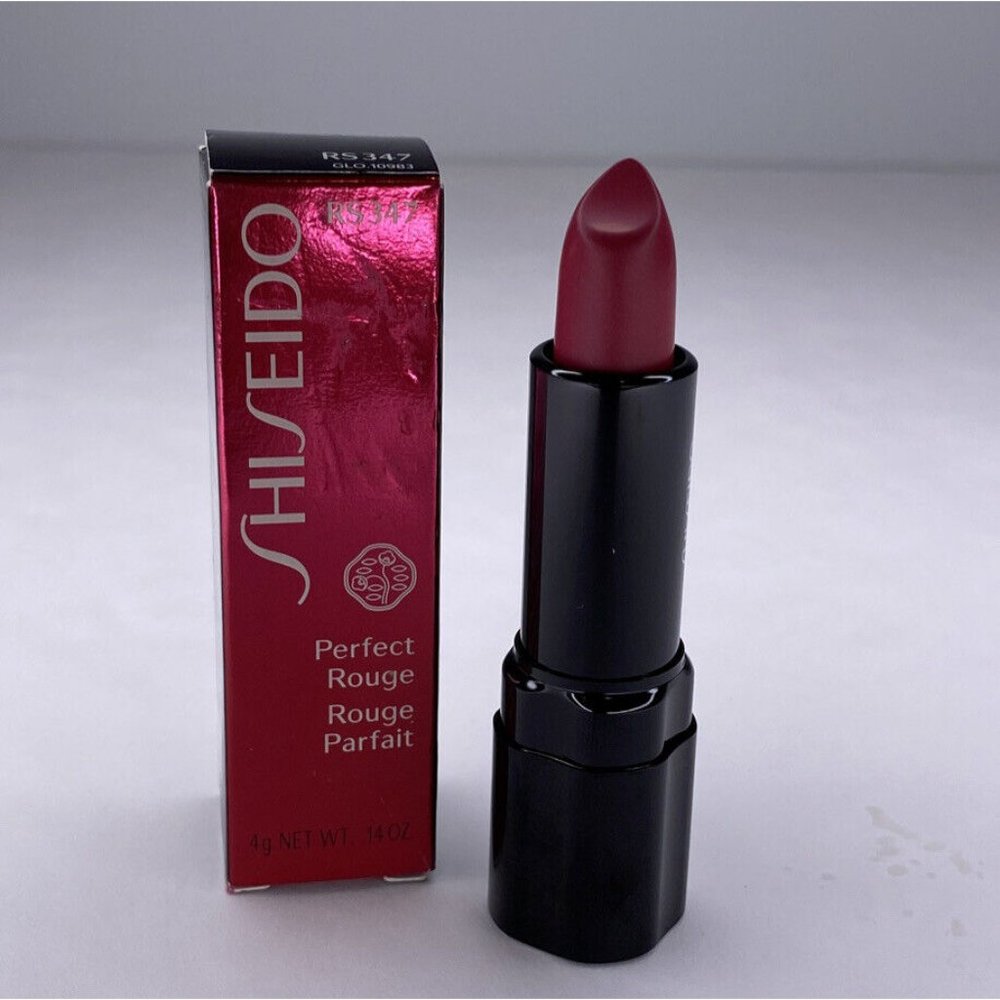 Shiseido Perfect Rouge Lipstick 0.14oz/4g New In Box RS347